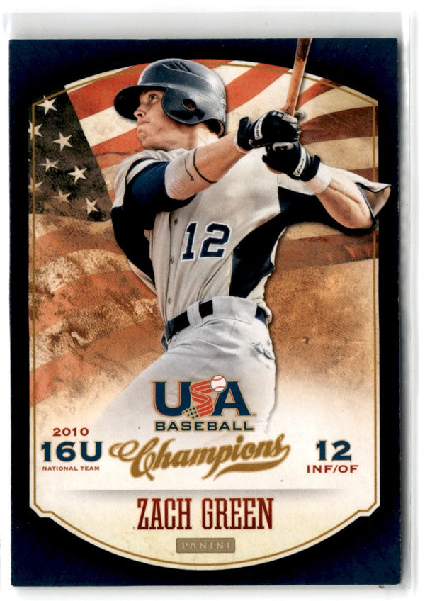 2013 Panini USA Champions Zach Green #96