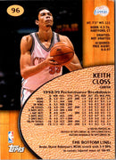 2000 Topps Keith Closs #