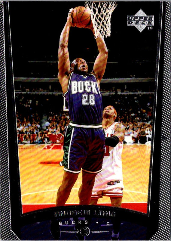 1998 Upper Deck Andrew Lang #285