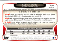 2013 Bowman Draft Picks & Prospects Chrome Top Kolten Wong #TP-28 Refractor