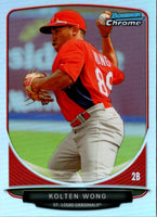 2013 Bowman Draft Picks & Prospects Chrome Top Kolten Wong #TP-28 Refractor