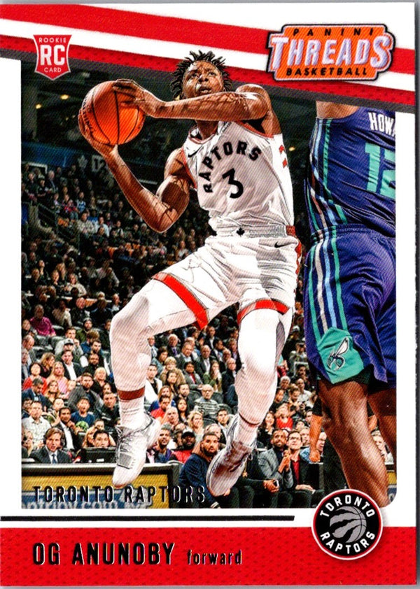 2017 Panini Threads OG Anunoby #84 Rookie