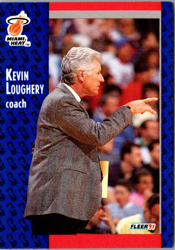 1991 Fleer Kevin Loughery #110