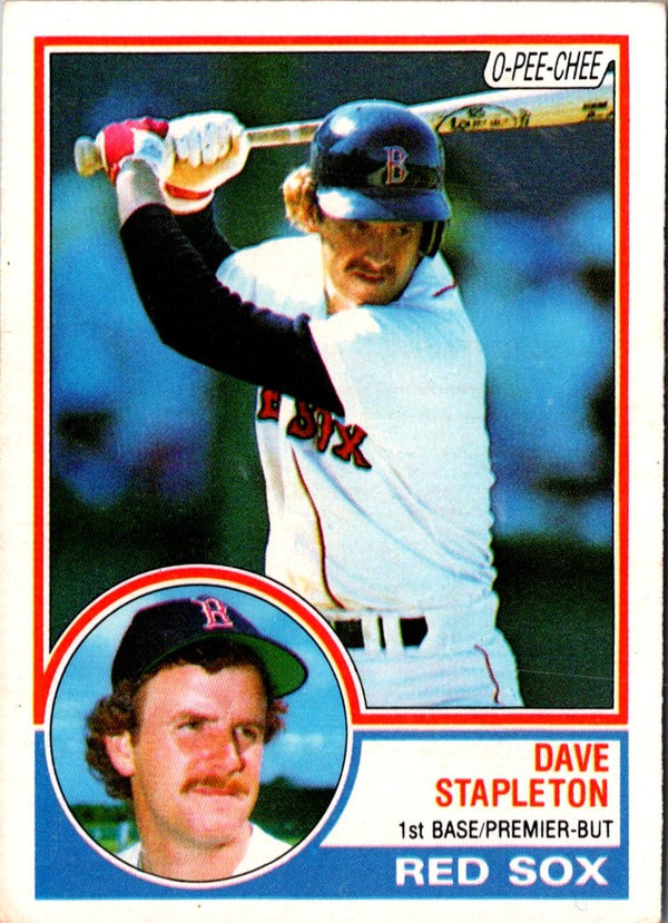 1983 O-Pee-Chee Dave Stapleton #239