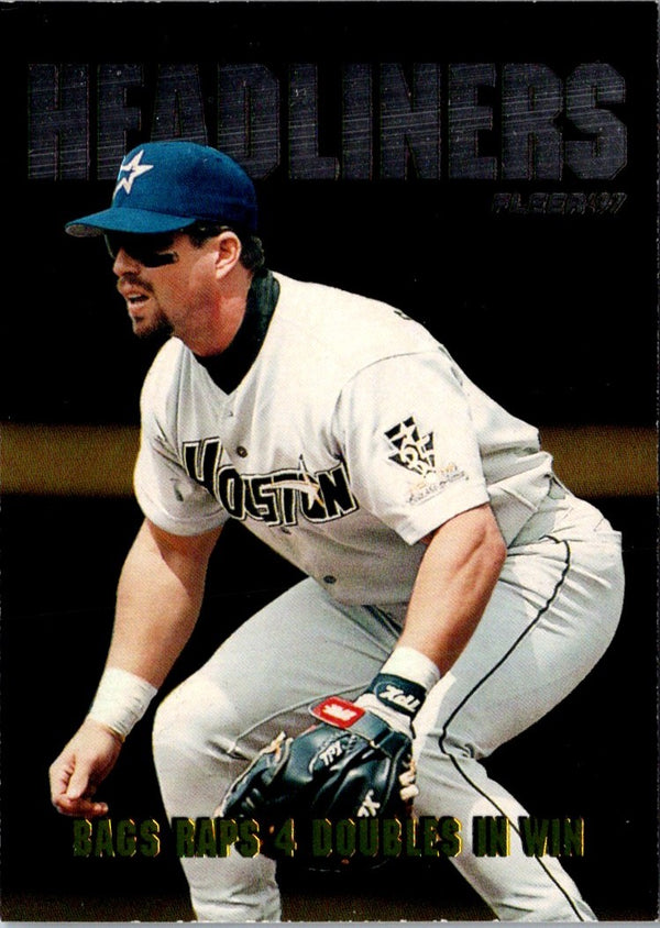 1997 Fleer Headliners Jeff Bagwell #1