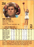 1991 Fleer Mike Gminski