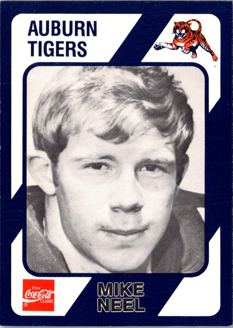 1989 Collegiate Collection Auburn Coke 580 Mike Neel