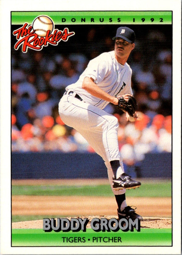 1992 Donruss The Rookies Buddy Groom #44