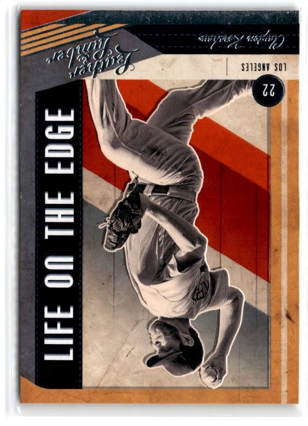 2019 Panini Leather & Lumber Life on the Edge Clayton Kershaw #LOE-3