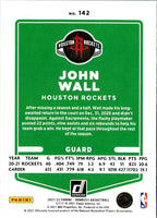2021 Donruss Holo Red and Gold Laser John Wall #142
