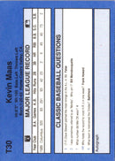 1990 Classic Update Kevin Maas
