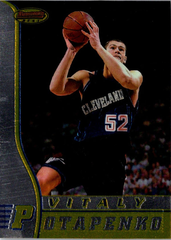 1996 Bowman's Best Vitaly Potapenko #R11 Rookie