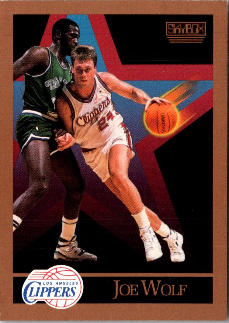 1990 SkyBox Joe Wolf