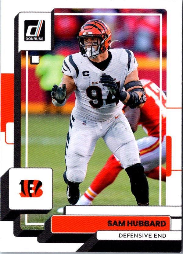 2022 Donruss Red Press Proof Sam Hubbard #201