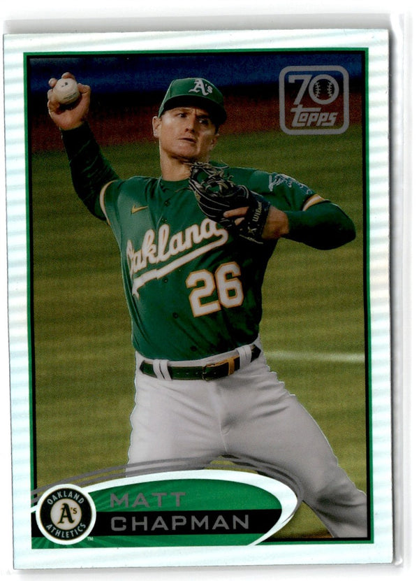 2021 Topps Chrome Matt Chapman #62