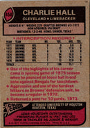 1977 Topps Charlie Hall