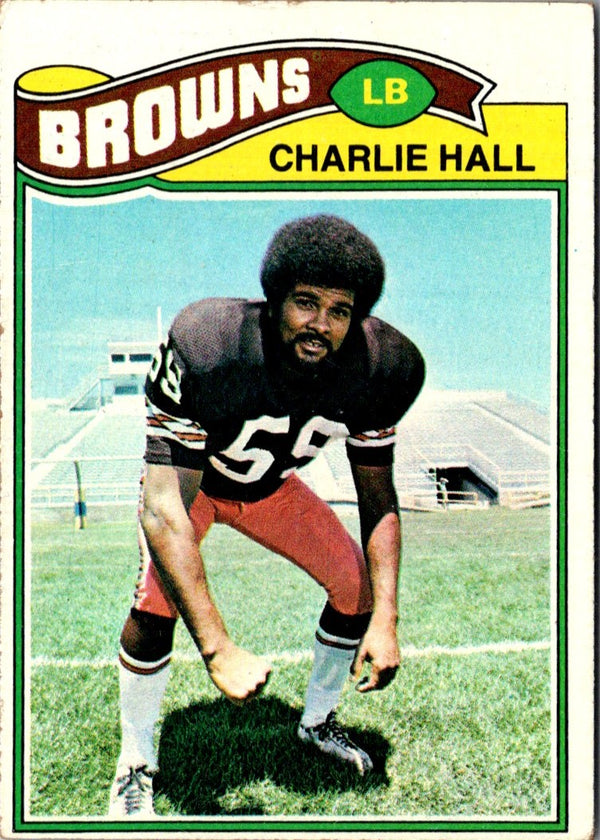 1977 Topps Charlie Hall #458 NR-MT