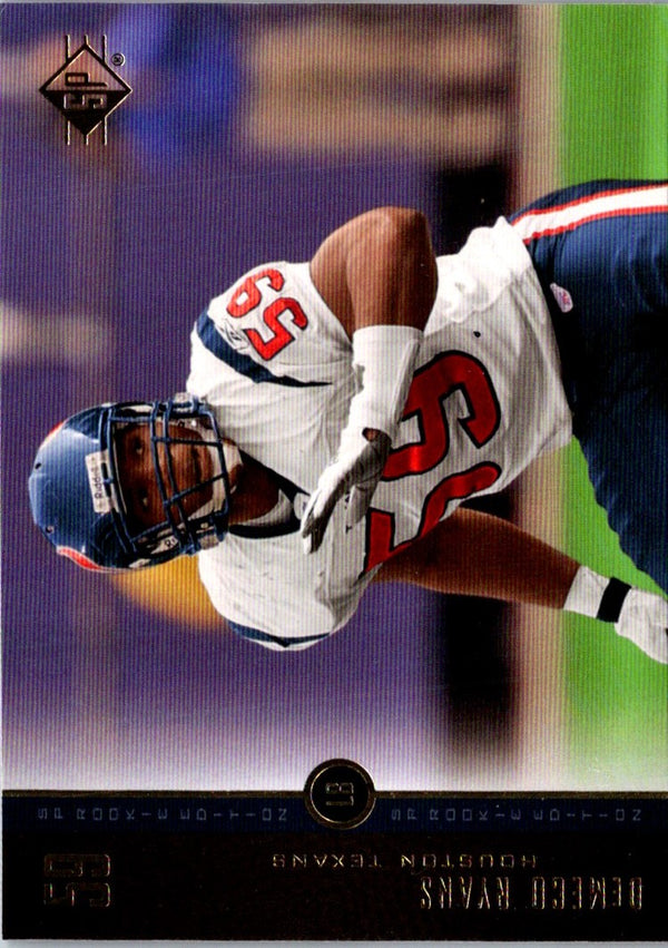 2008 Upper Deck Sp DeMeco Ryans #25