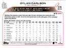 2022 Topps Dylan Carlson