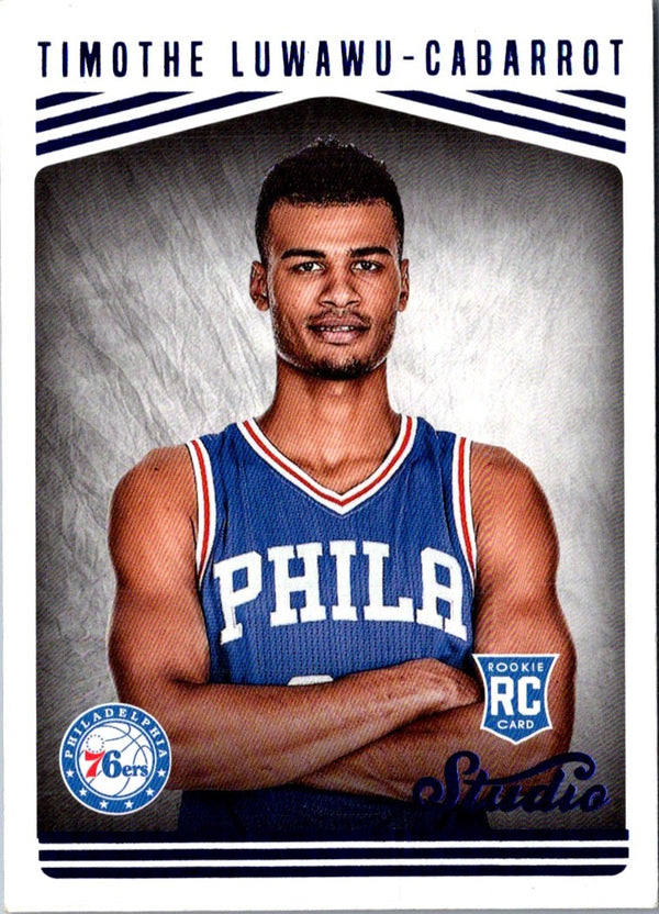 2016 Panini Studio Timothe Luwawu-Cabarrot #187 Rookie