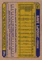 1987 Topps Dave LaPoint #754