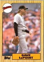 1987 Topps Dave LaPoint #754