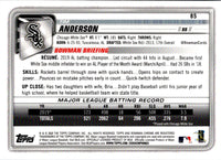 2020 Bowman Chrome Tim Anderson #85