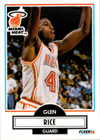 1990 Fleer Glen Rice #101 Rookie