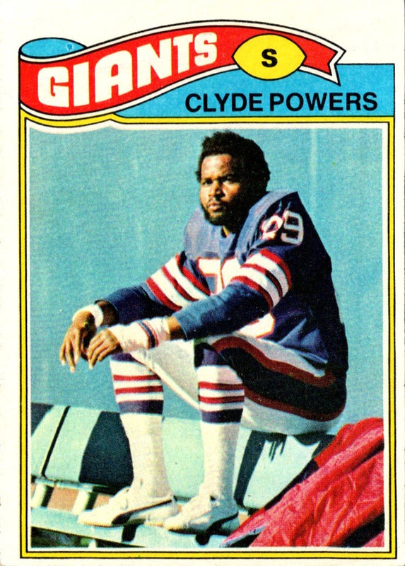 1977 Topps Clyde Powers #368 Rookie