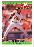 1992 Donruss The Rookies Vince Horsman #53 Rookie