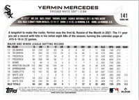 2022 Topps Yermin Mercedes #141
