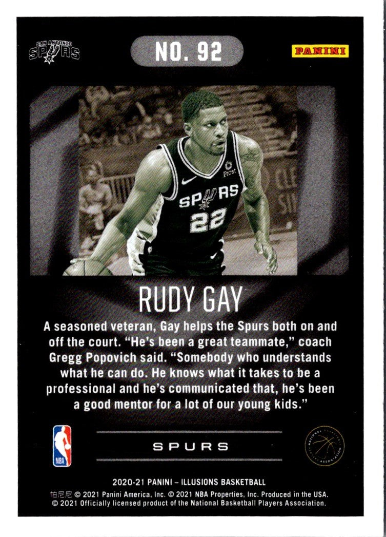 2020 Panini Illusions Rudy Gay