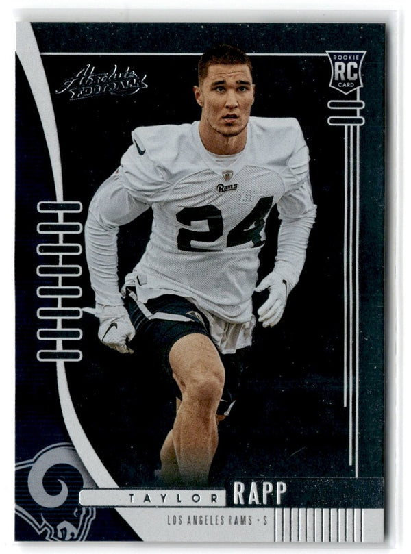 2019 Panini Absolute Taylor Rapp #167 Rookie