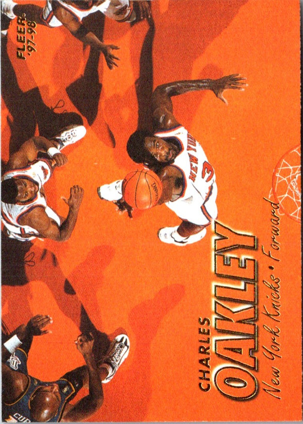 1997 Fleer Charles Oakley #179