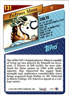1993 Topps Gold Zefross Moss #131