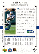 1999 SP Authentic Ricky Watters
