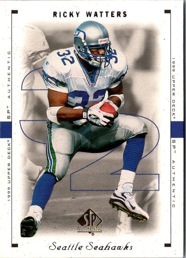 1999 SP Authentic Ricky Watters #80