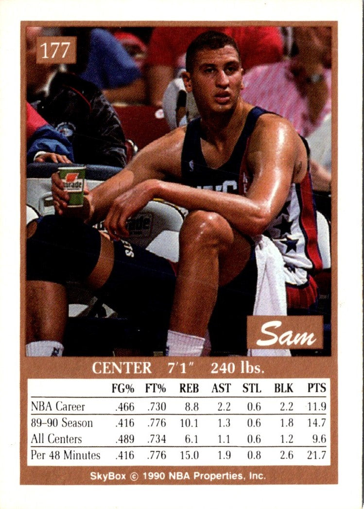 1990 SkyBox Sam Bowie