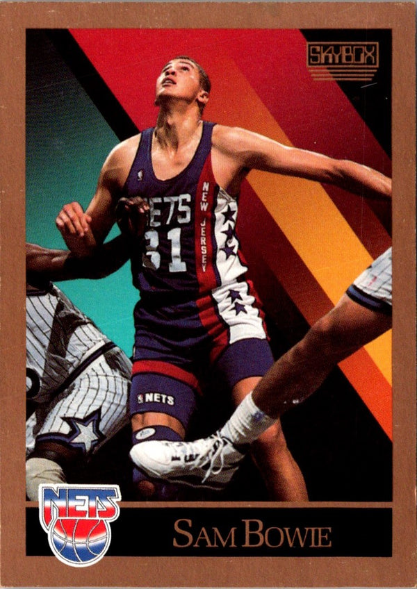 1990 SkyBox Sam Bowie #177