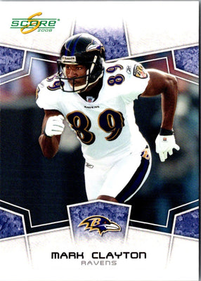 2008 Score Mark Clayton #23