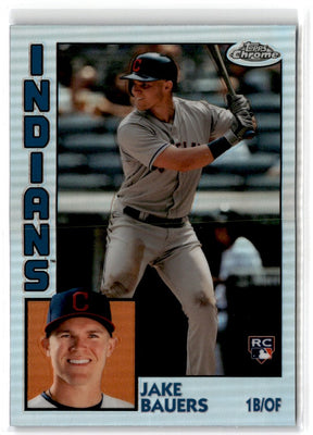 2018 Topps Chrome Jake Bauers #309 Rookie