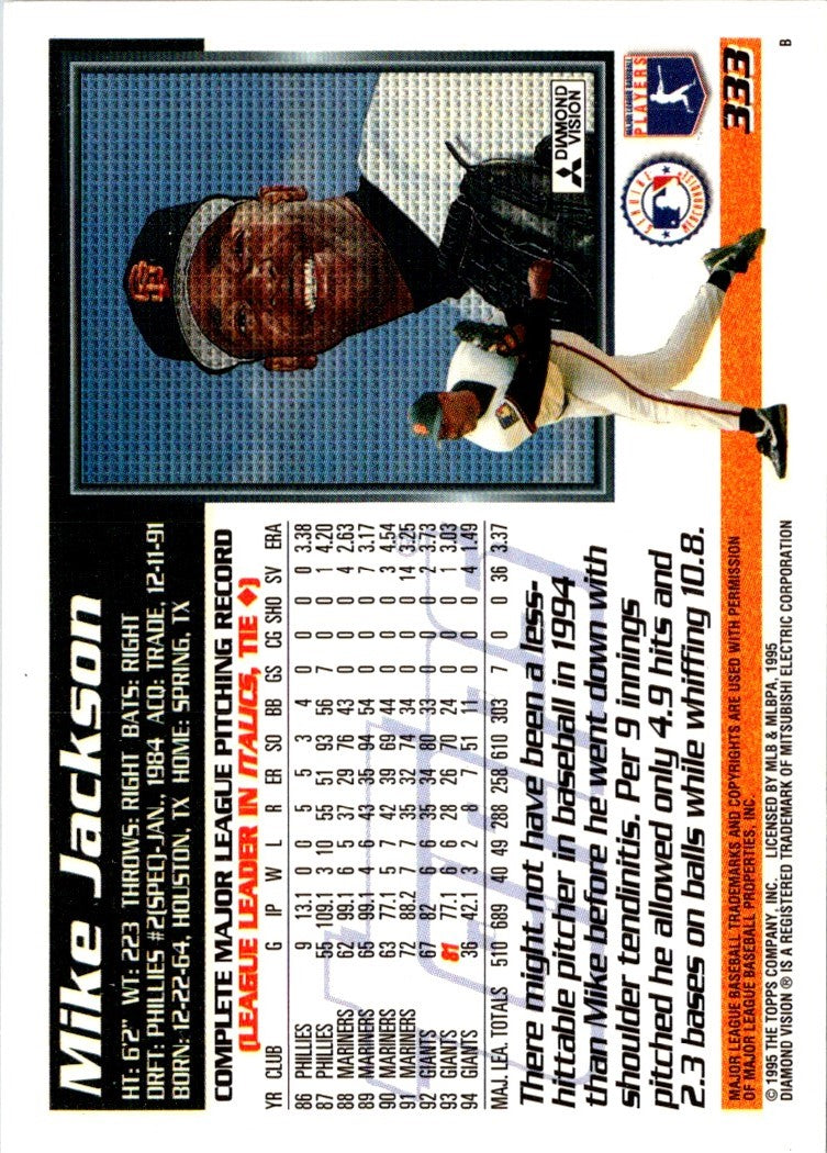 1995 Topps Mike Jackson