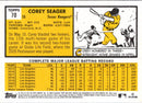 2022 Topps Blue Corey Seager