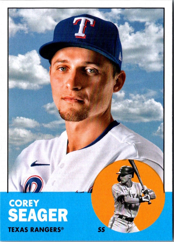 2022 Topps Blue Corey Seager #87TB-20