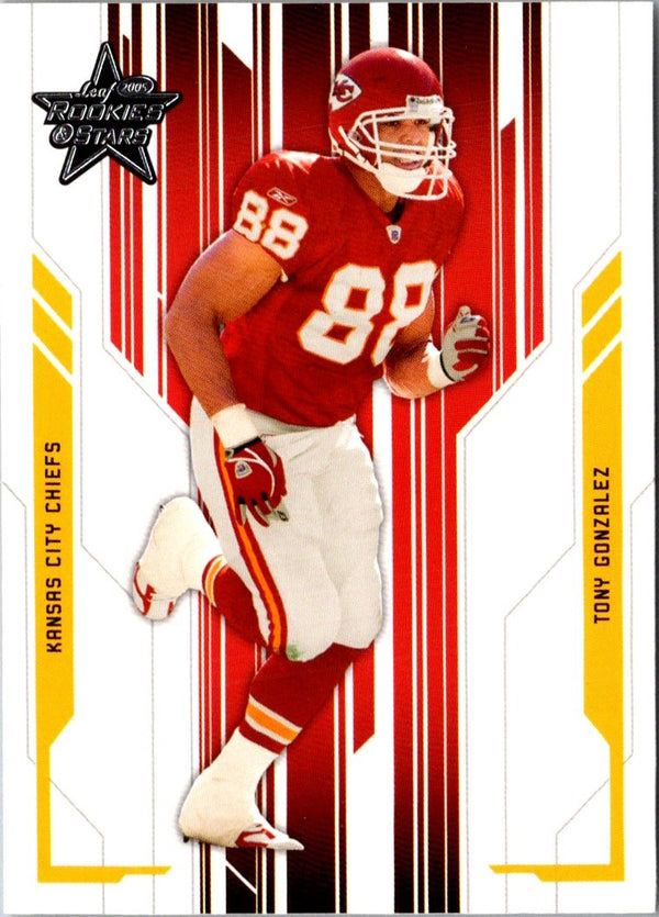2005 Leaf Rookies & Stars Tony Gonzalez #49