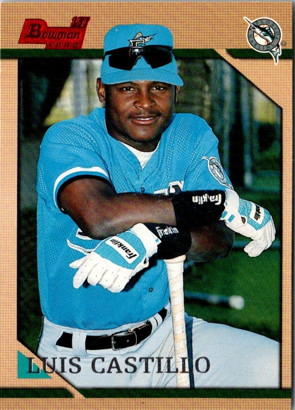 1996 Bowman Luis Castillo #189 Rookie