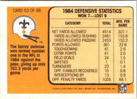 1985 Fleer Team Action Putting Everything They've Got into the Tackle (Defense) #53