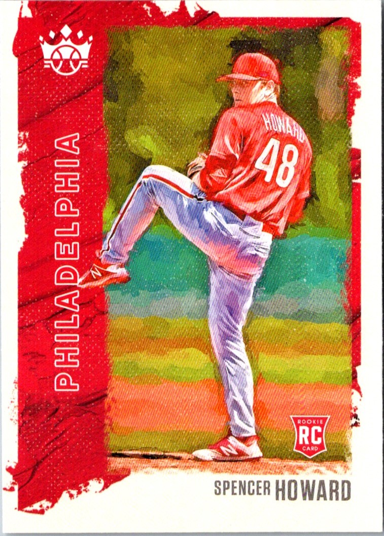 2021 Panini Diamond Kings Red Frame Spencer Howard