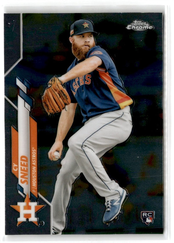 2020 Topps Chrome Update Cy Sneed #U-50 Rookie