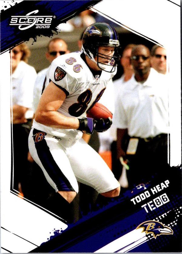 2009 Score Inscriptions Todd Heap #27